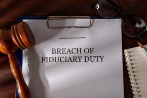 Legal Document Detailing Fiduciary Breach in Business Setting